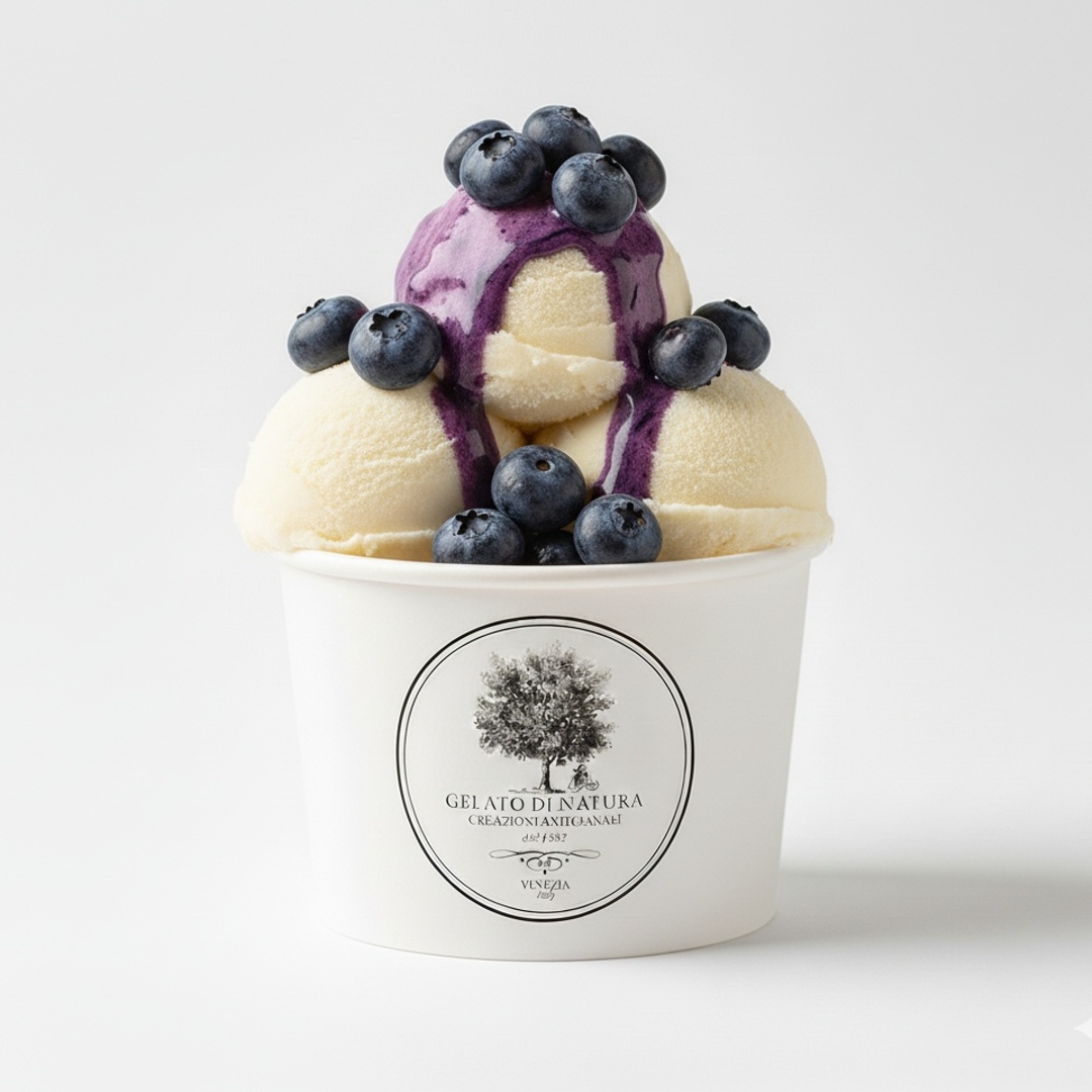 Cioccolato Bianco Blueberry